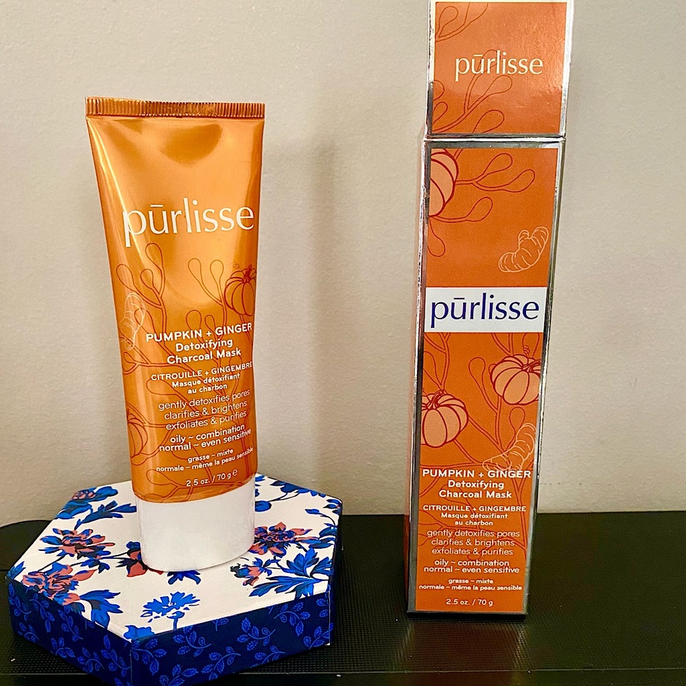 Purlisse Pumpkin and Ginger Charcoal Detox Mask